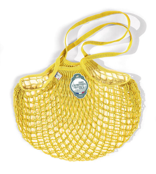 Filt Bright Yellow Cotton Shopper Medium-220JAUNE