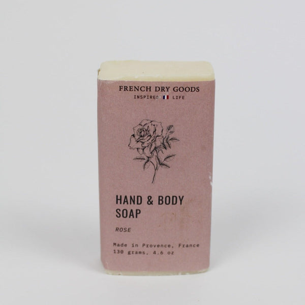 FDG Solid Hand & Body Soap--Rose (130 grams)