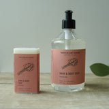 FDG Solid Hand & Body Soap--Rhubarb (130 grams)