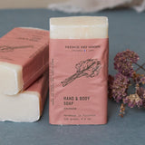 FDG Solid Hand & Body Soap--Rhubarb (130 grams)