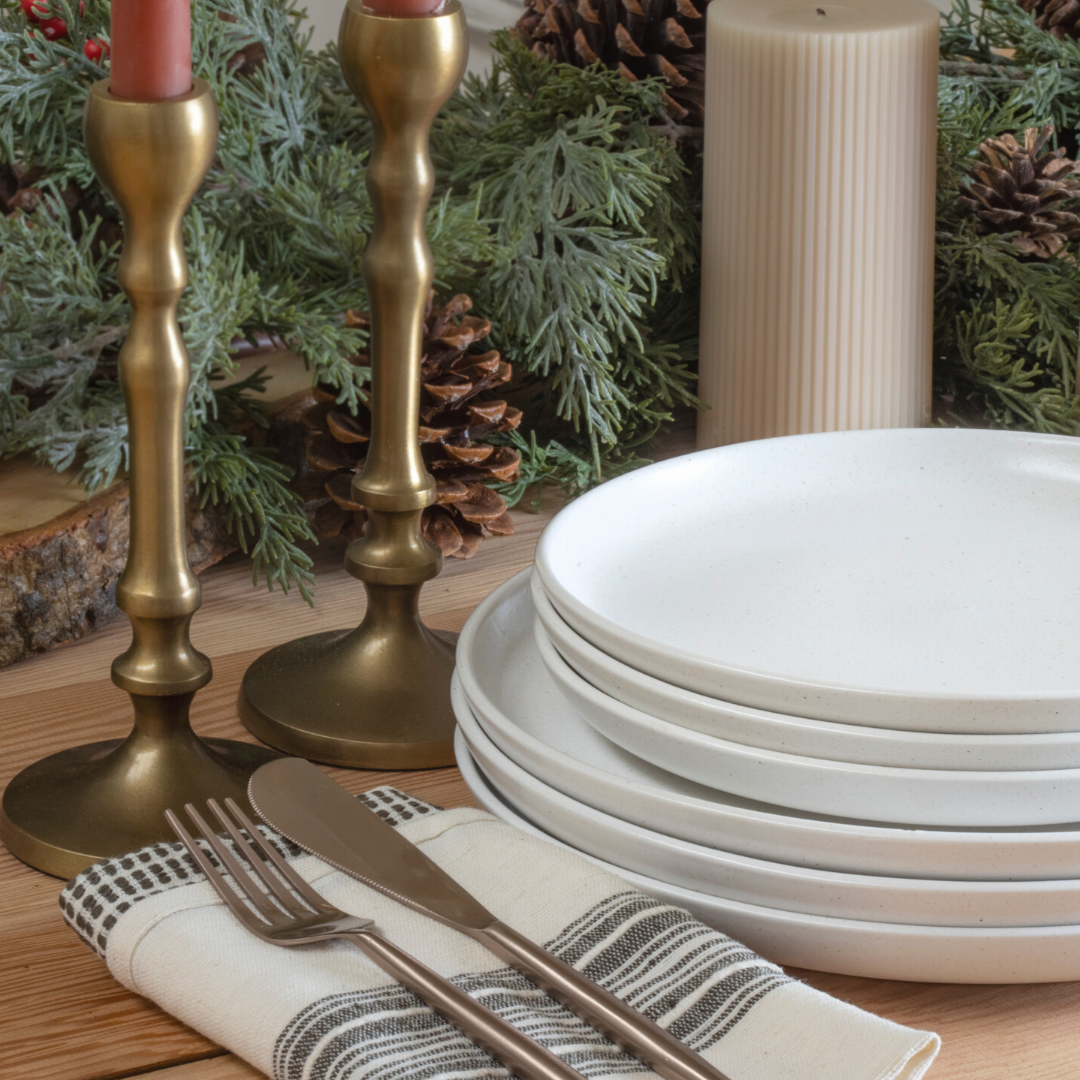 Pacifica Dinner Plate, Salt, Set of 6