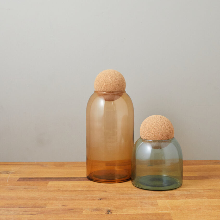 Evia Large Canister, Apricot