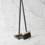 Andree Jardin "Mr & Mrs Clynk" Large Complet Dustpan & Hand Brush Black