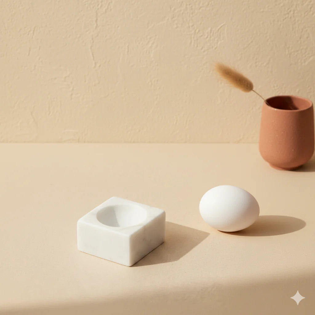 Marble Egg Cup, Large