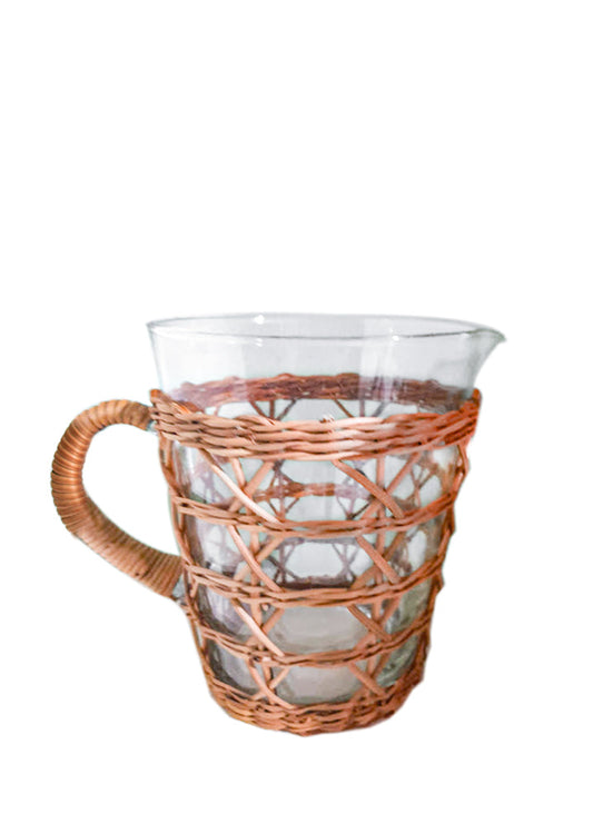 Rattan Cage Pitcher