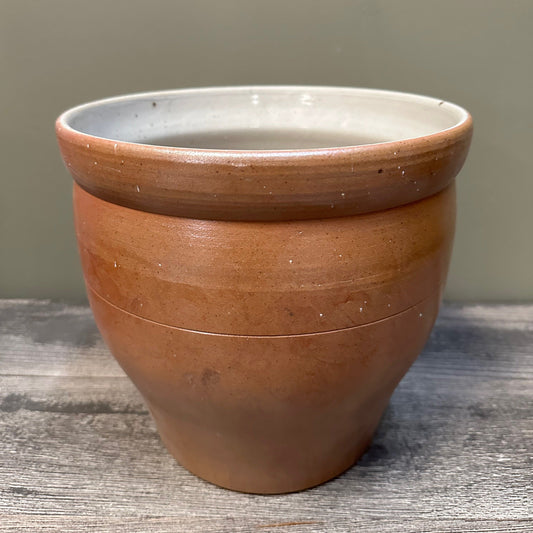 Poterie Renault Planter Pot, no drain hole (6L) Style #1 Salt