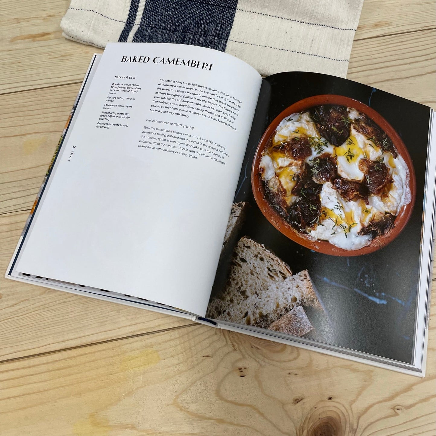 A Table: Recipes for Cooking and Eating the French Way by Rebekah Peppler