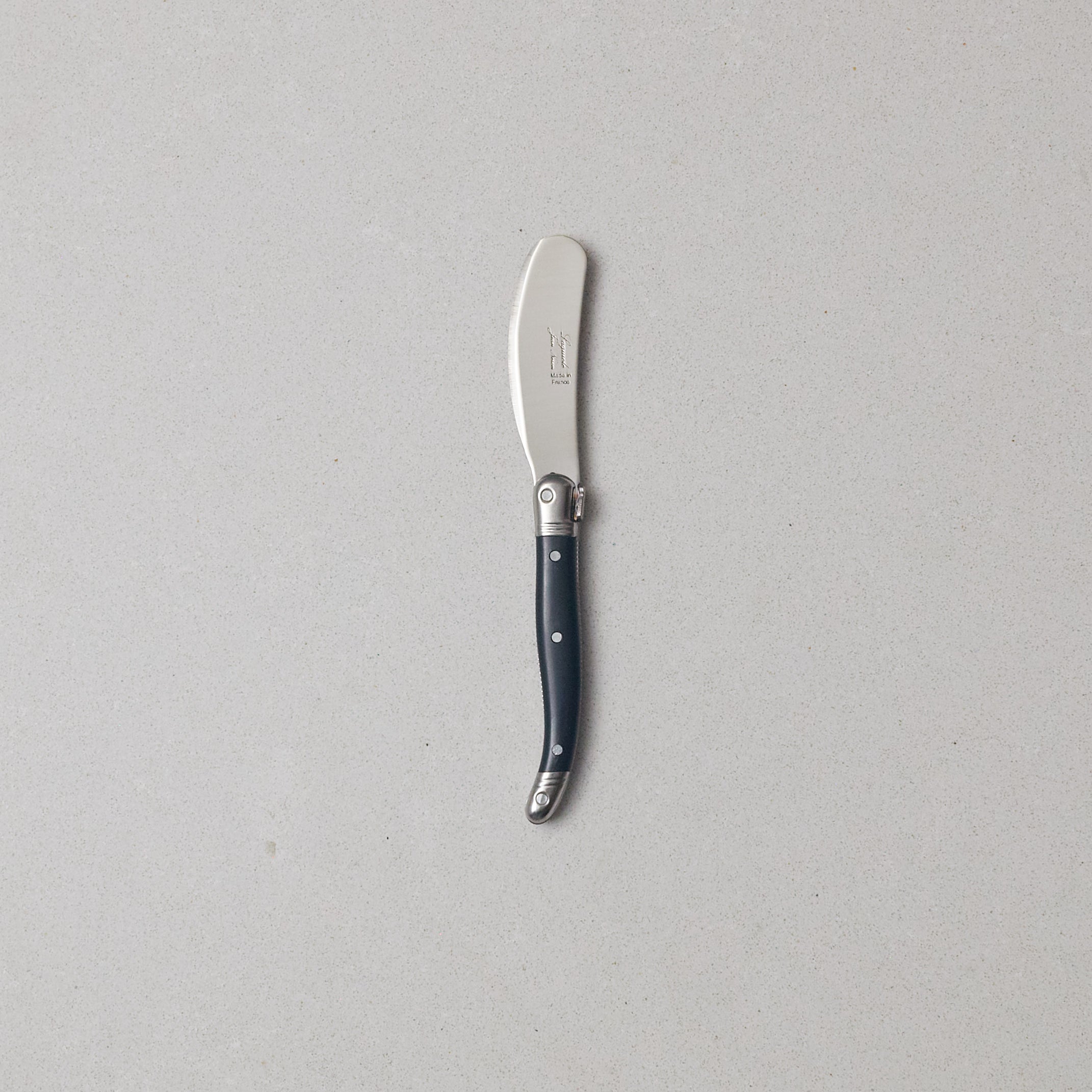 Laguiole Mini Spreader, Platine - Black