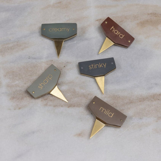 Billie Cheese Markers, Set of 5