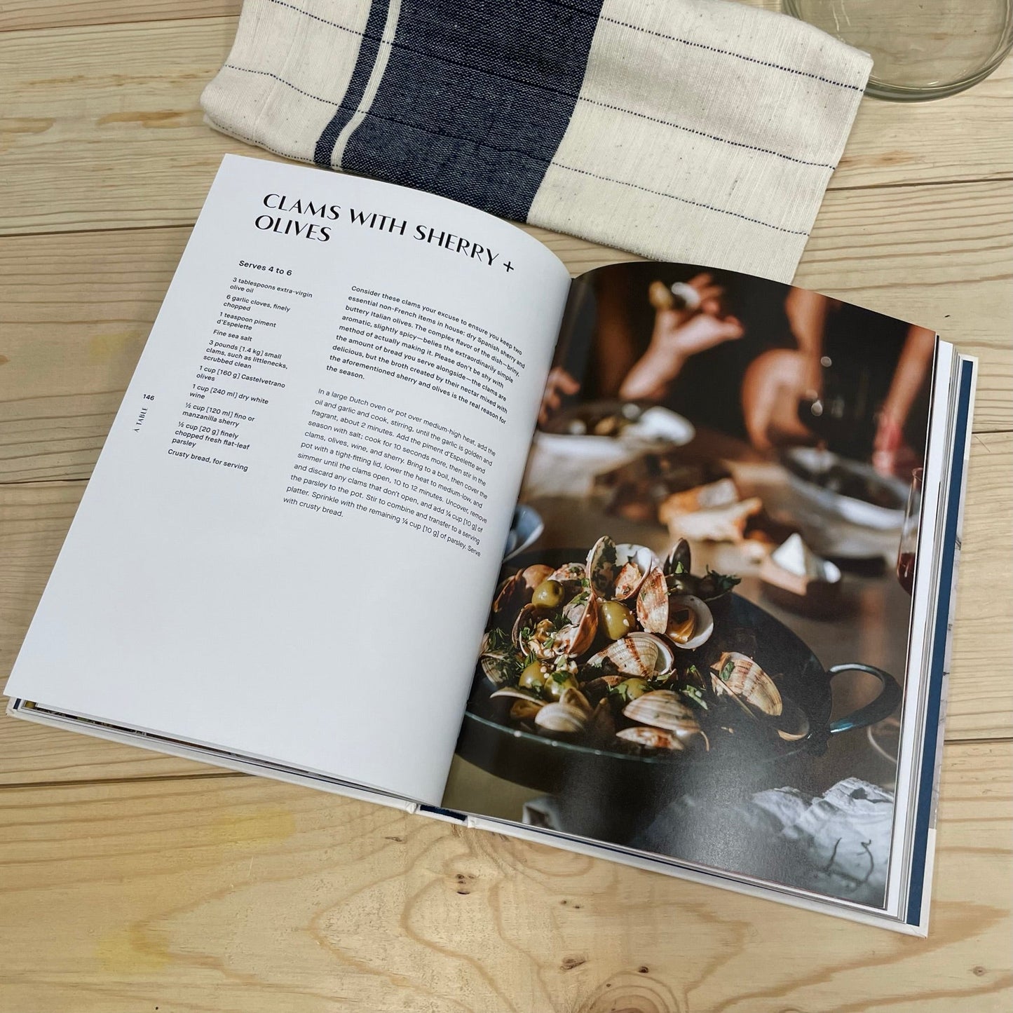 A Table: Recipes for Cooking and Eating the French Way by Rebekah Peppler