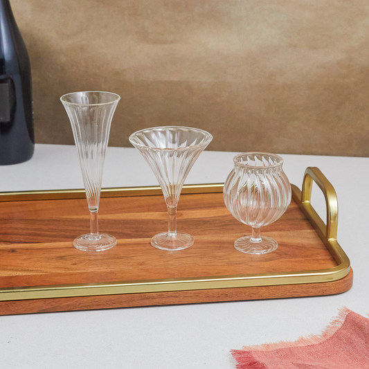 Tulipa Aperitif Glasses, Set of 3