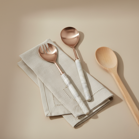 Waterfall Marble Serving Set