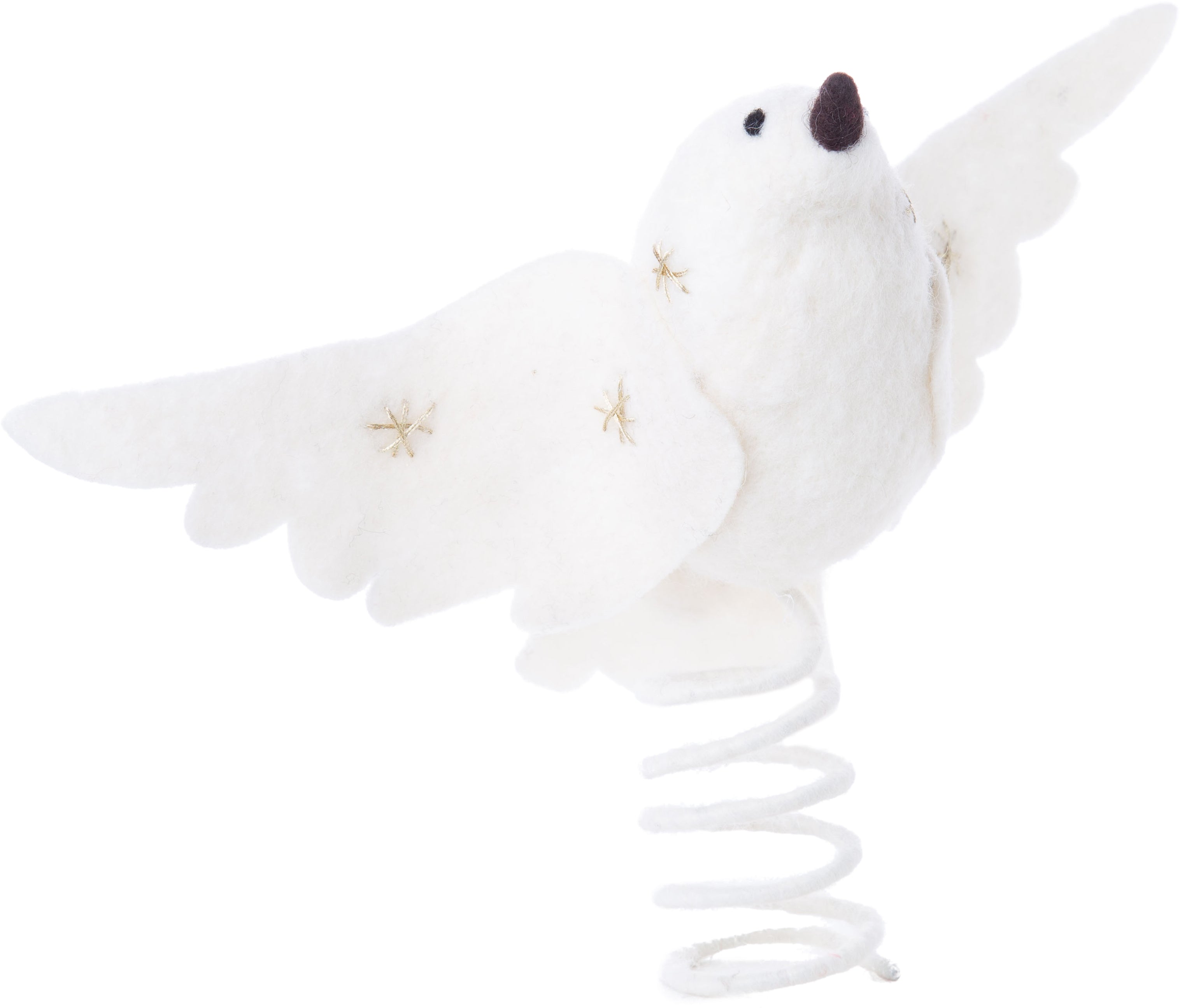 Felt Dove Tree Topper