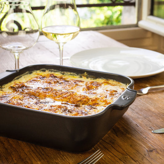 Peugeot Appolia Ceramic 14" Square Baker, Slate