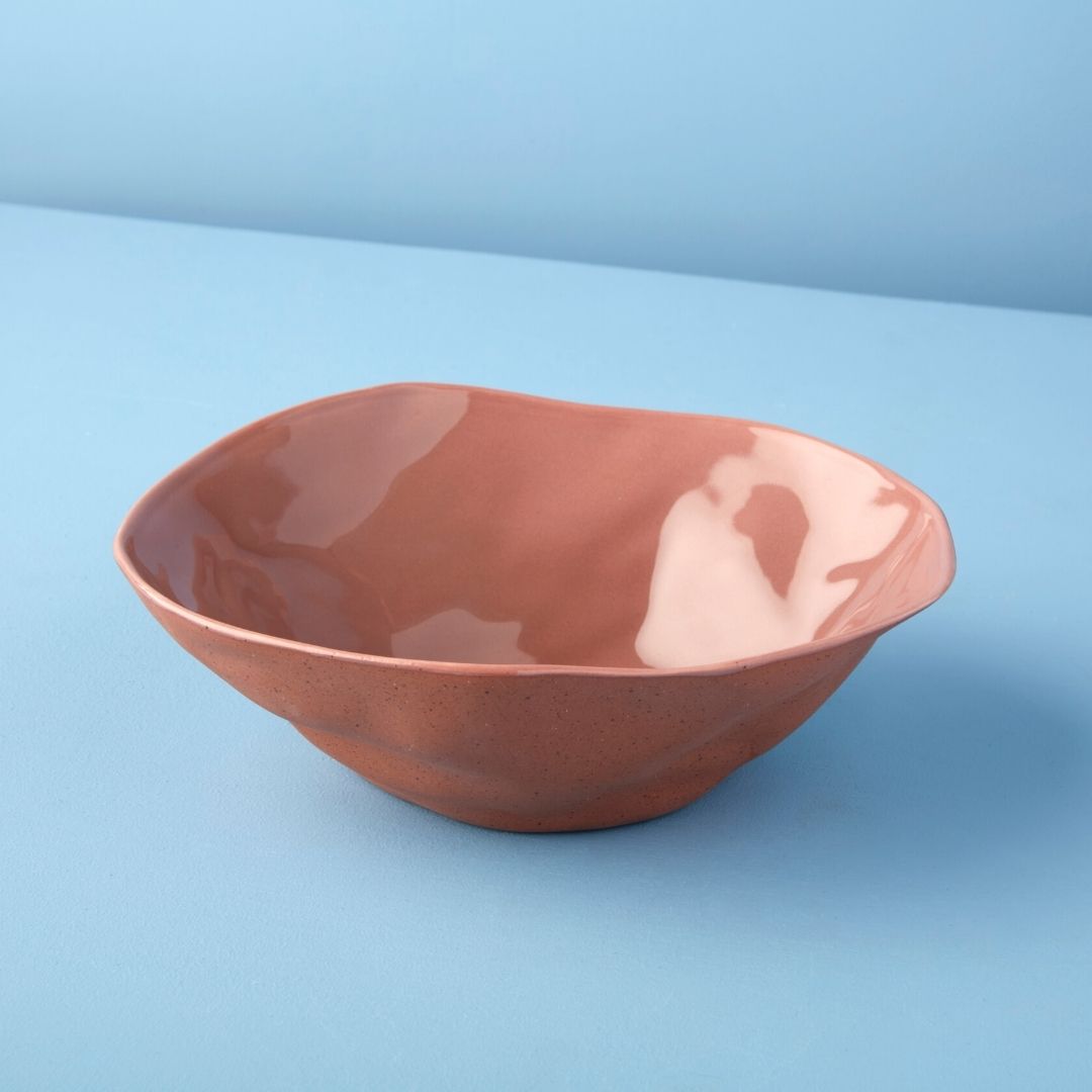 Tam Stoneware Side Bowl, Terracotta Rose