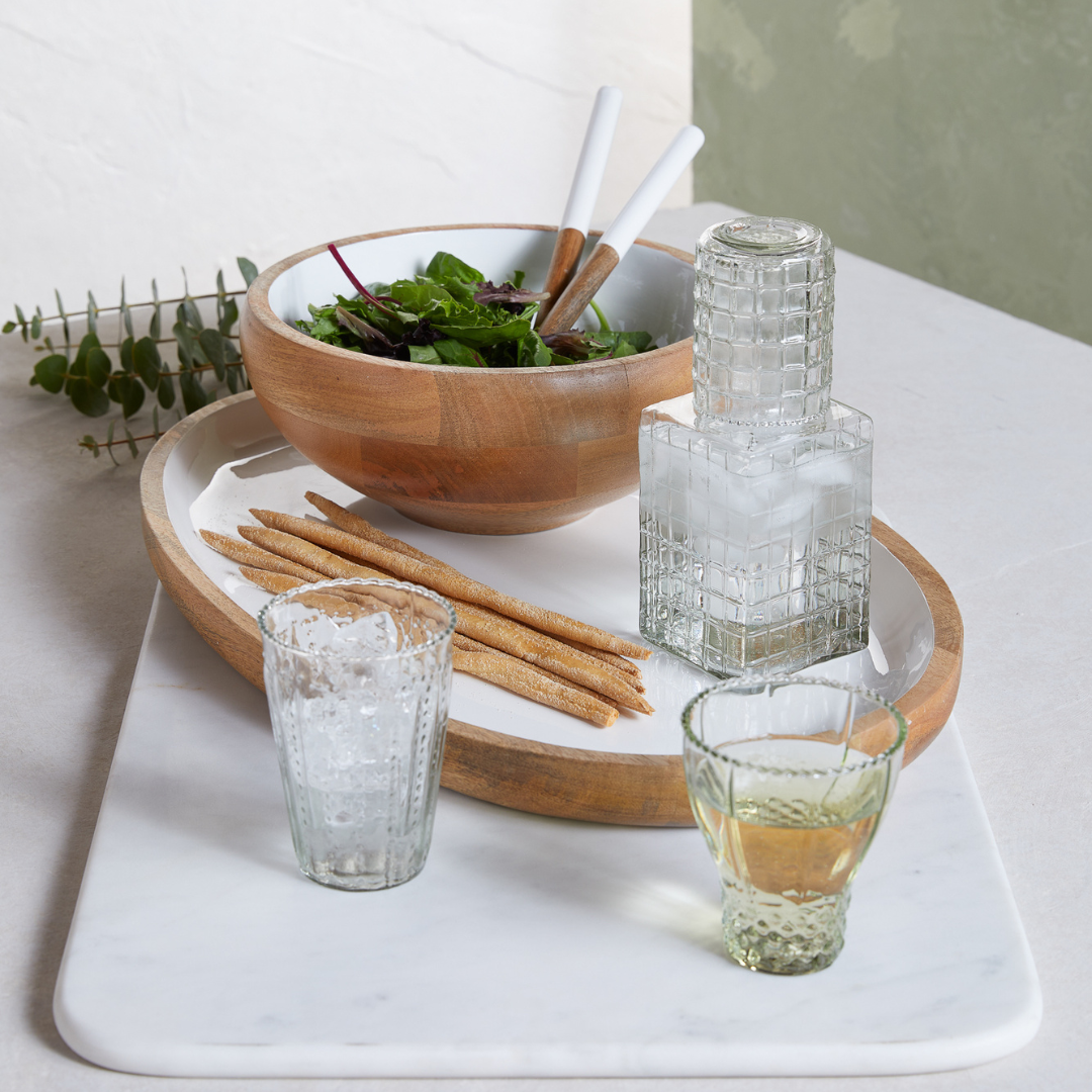 Ruffle Bell Glass, Set of 4