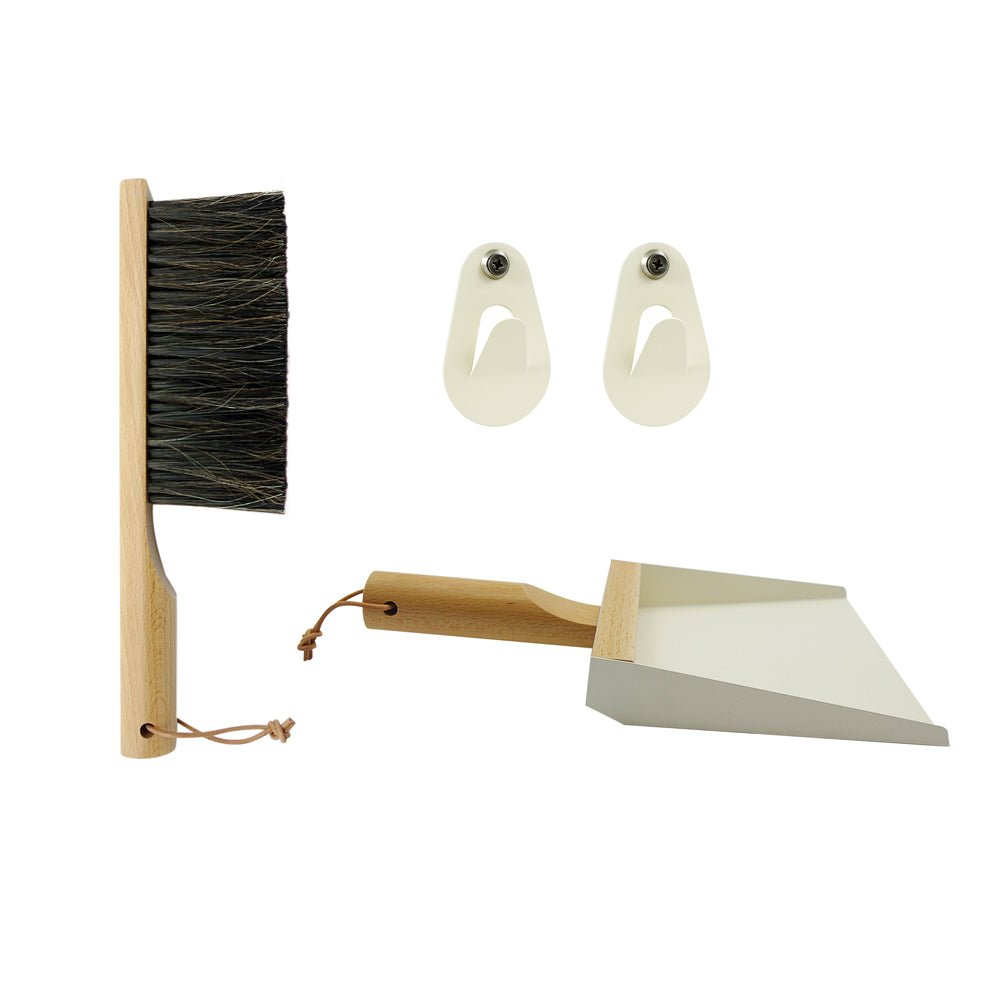 AndrÃ©e Jardin Mr. and Mrs. Clynk Cream Dustpan & Brush "Coffret" Gift Set AndrÃ©e Jardin andree-jardin-mr-and-mrs-clynk-cream-dustpan-brush-coffret-gift-set - French Dry Goods
