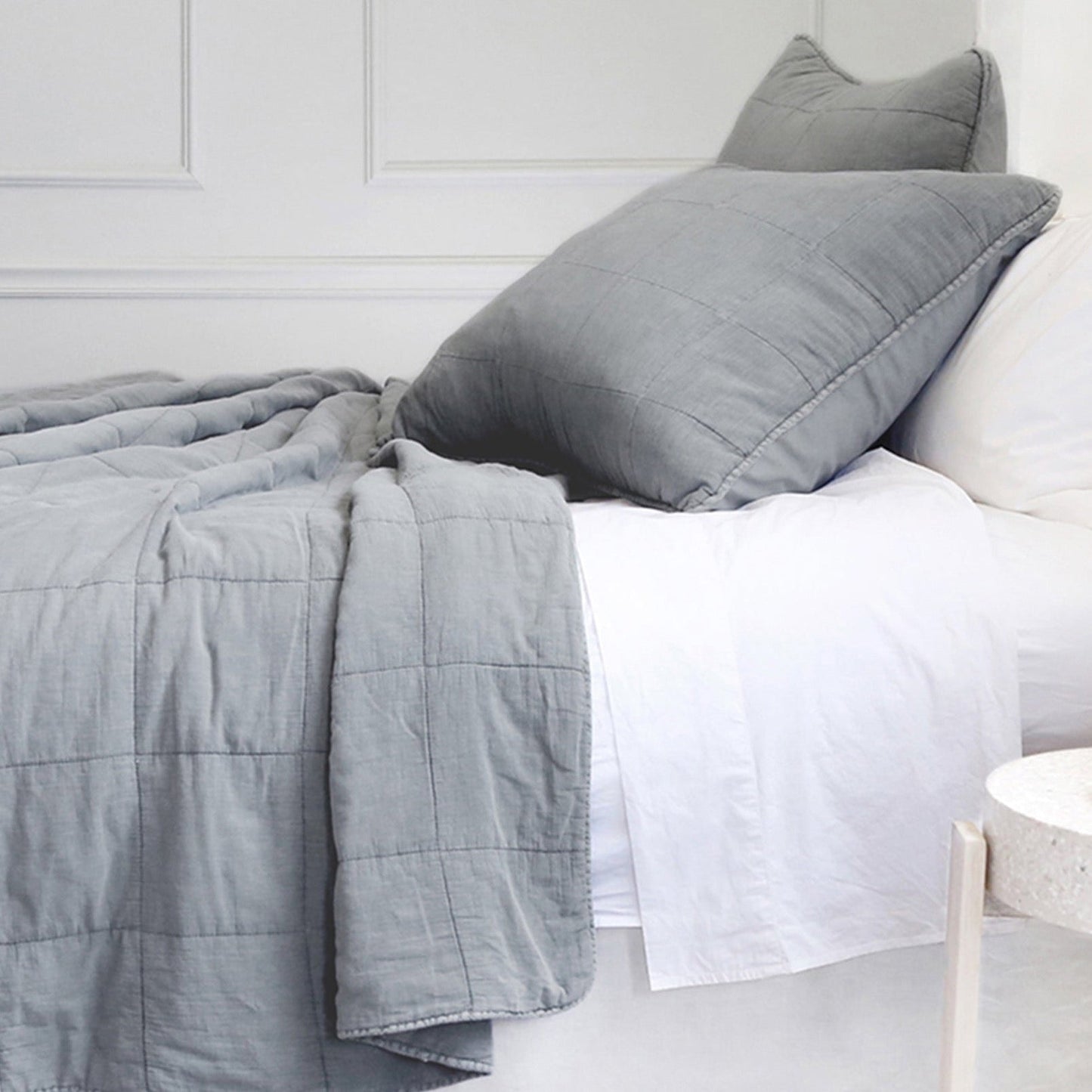 Antwerp King Coverlet, Ocean