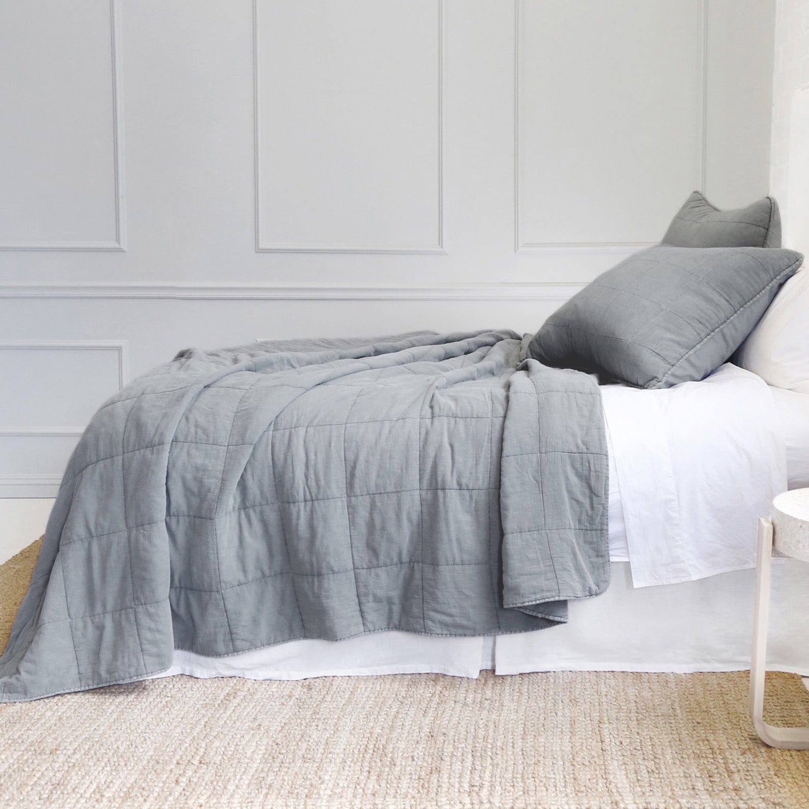 Antwerp King Coverlet, Ocean