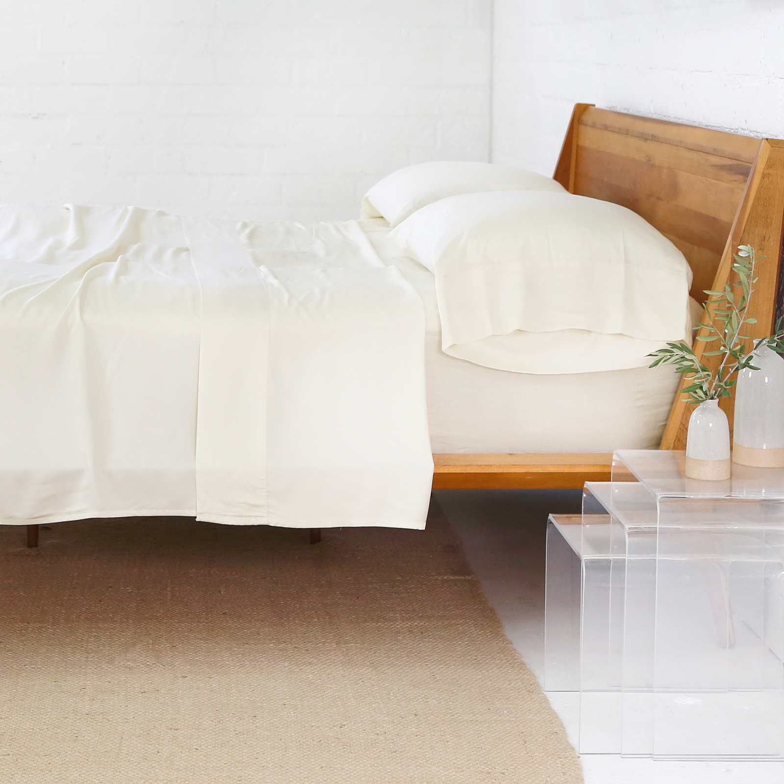Bamboo King Sheet Set, Ivory