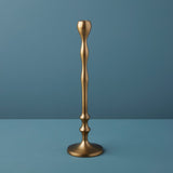 Belsana Aged Bronze Candlestick, Medium