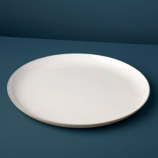 Easton Round Platter, Dove