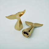 Gold Whale's Tail Bottle Opener