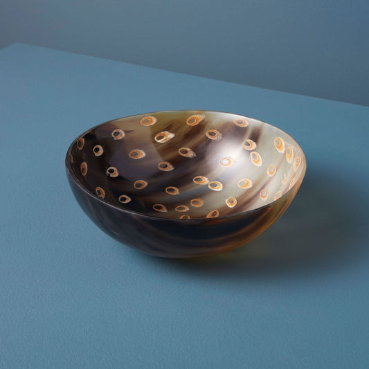 Peacock Horn Bowl, Large