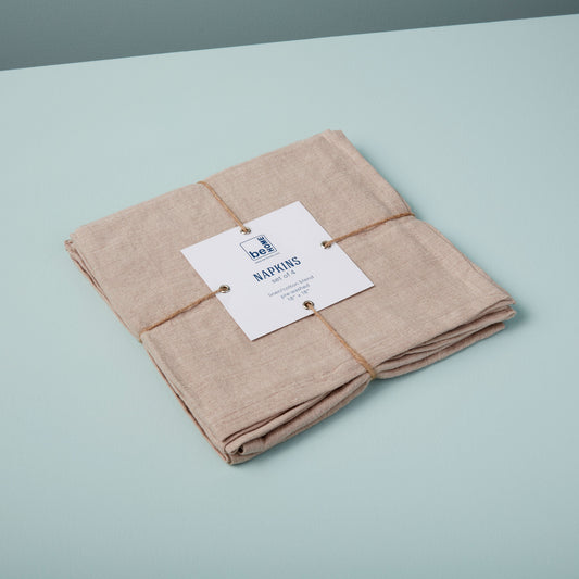 Linen Tea Towels, Birch, Set of 2