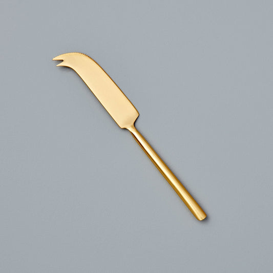 Matte Gold Cheese Knife