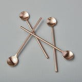 Rose Thin Spoons, Set of 4