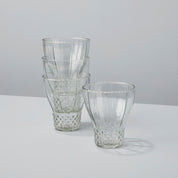 Ruffle Bell Glass, Set of 4