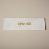 Verona Marble "Share" Board