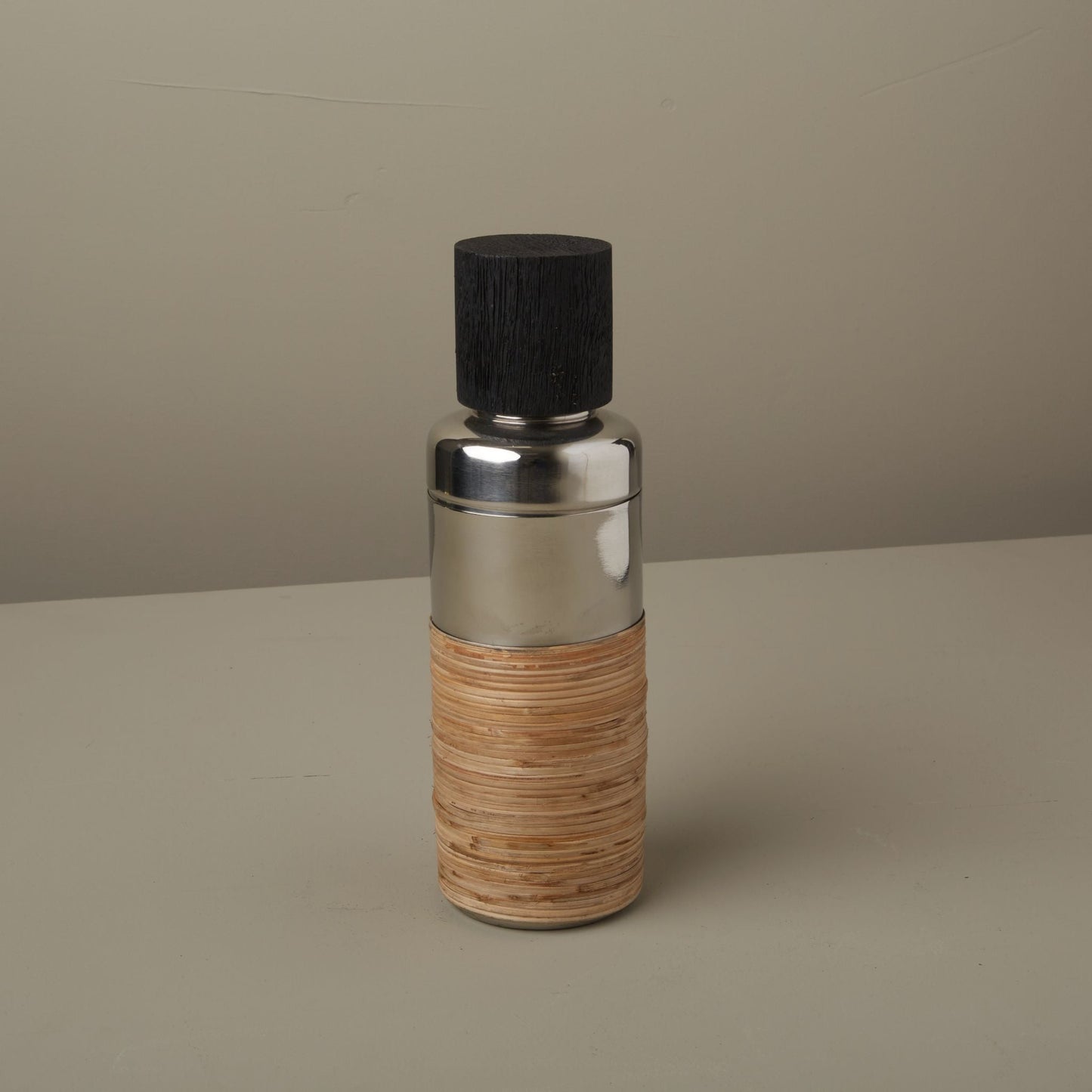 Arendal Rattan Cocktail Shaker
