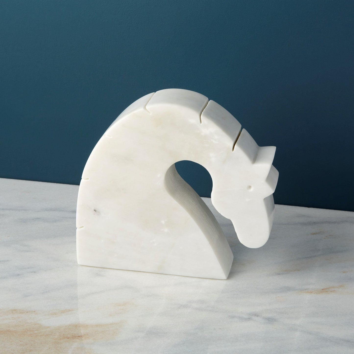 White Marble Horse