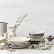 Tam Stoneware Side Bowl, Slate, Set of 4