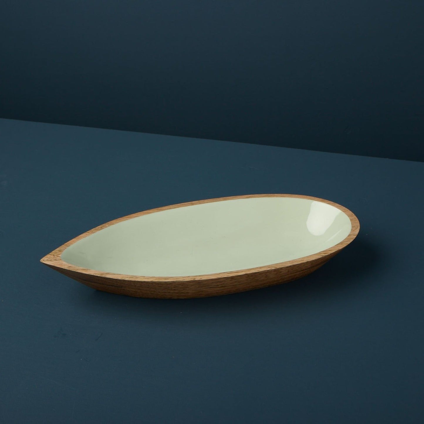 Madras Oval Bowl, Sage