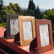 Reclaimed Wood Frame, Black, 5" x 7"