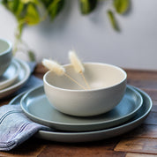 Pacifica Soup/Cereal Bowl, Vanilla, Set of 6