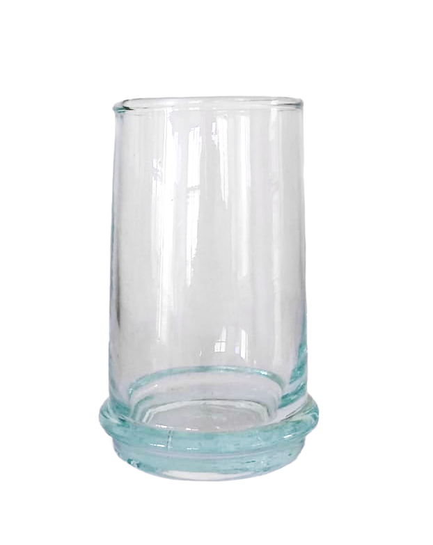 Beldi Large Tapered Tumbler Clear Set of 4