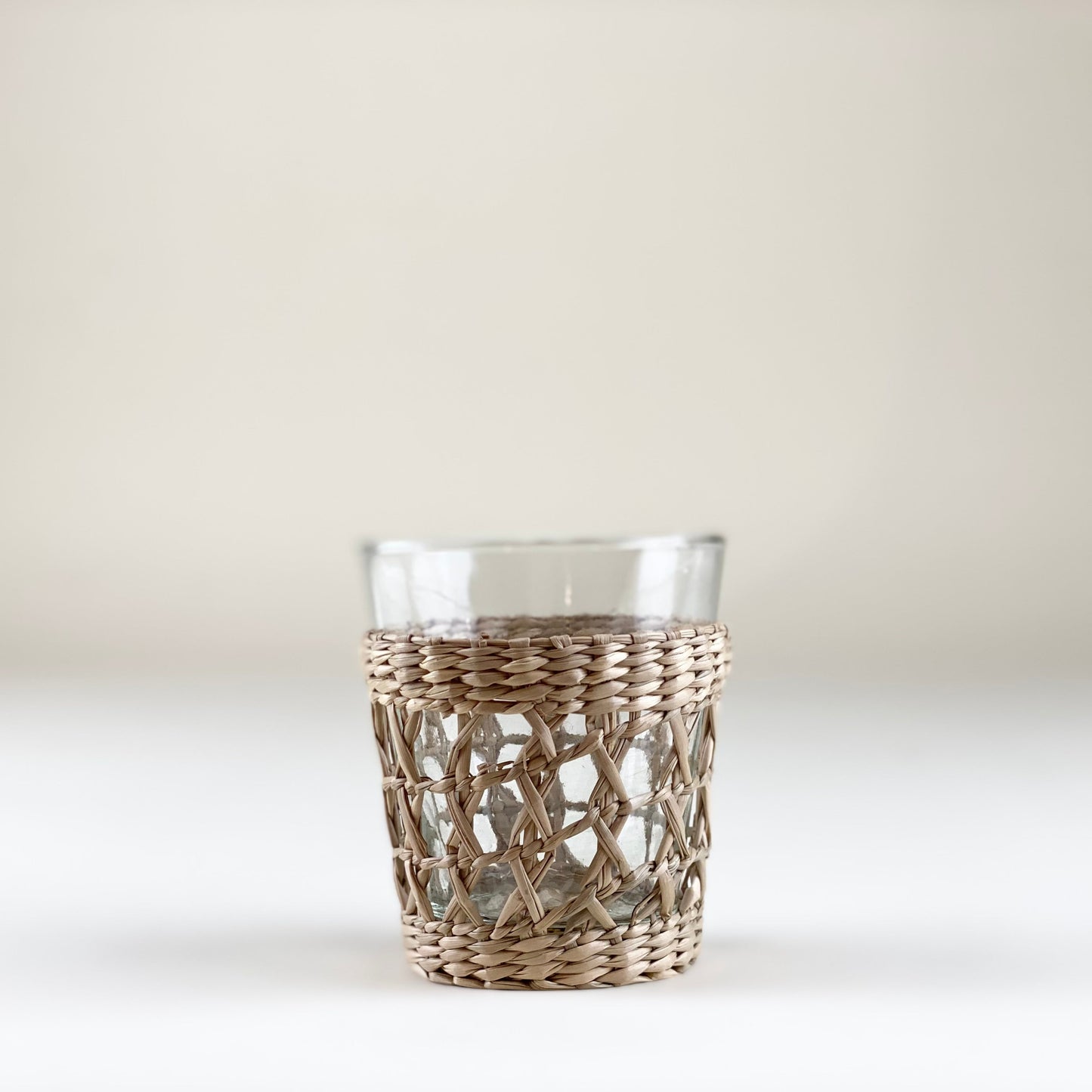 Seagrass Cage Short Tumbler Set of 4