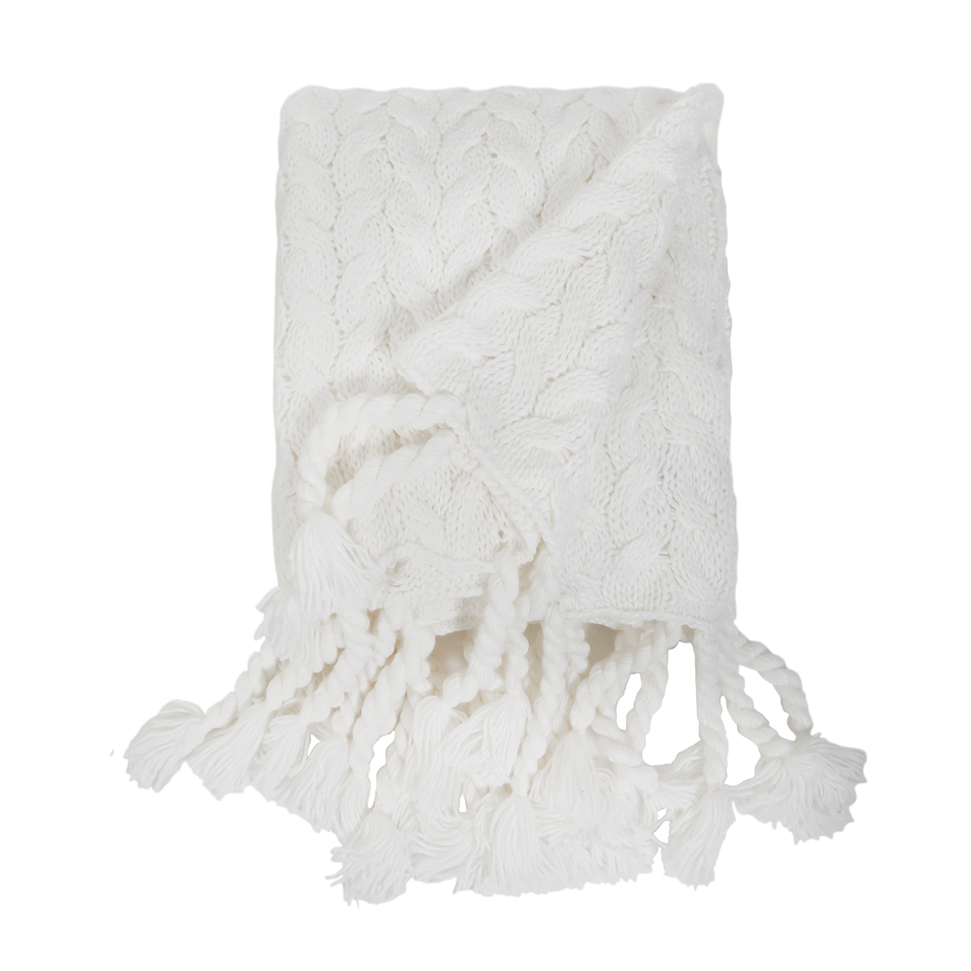 Capistrano Throw, Winter White