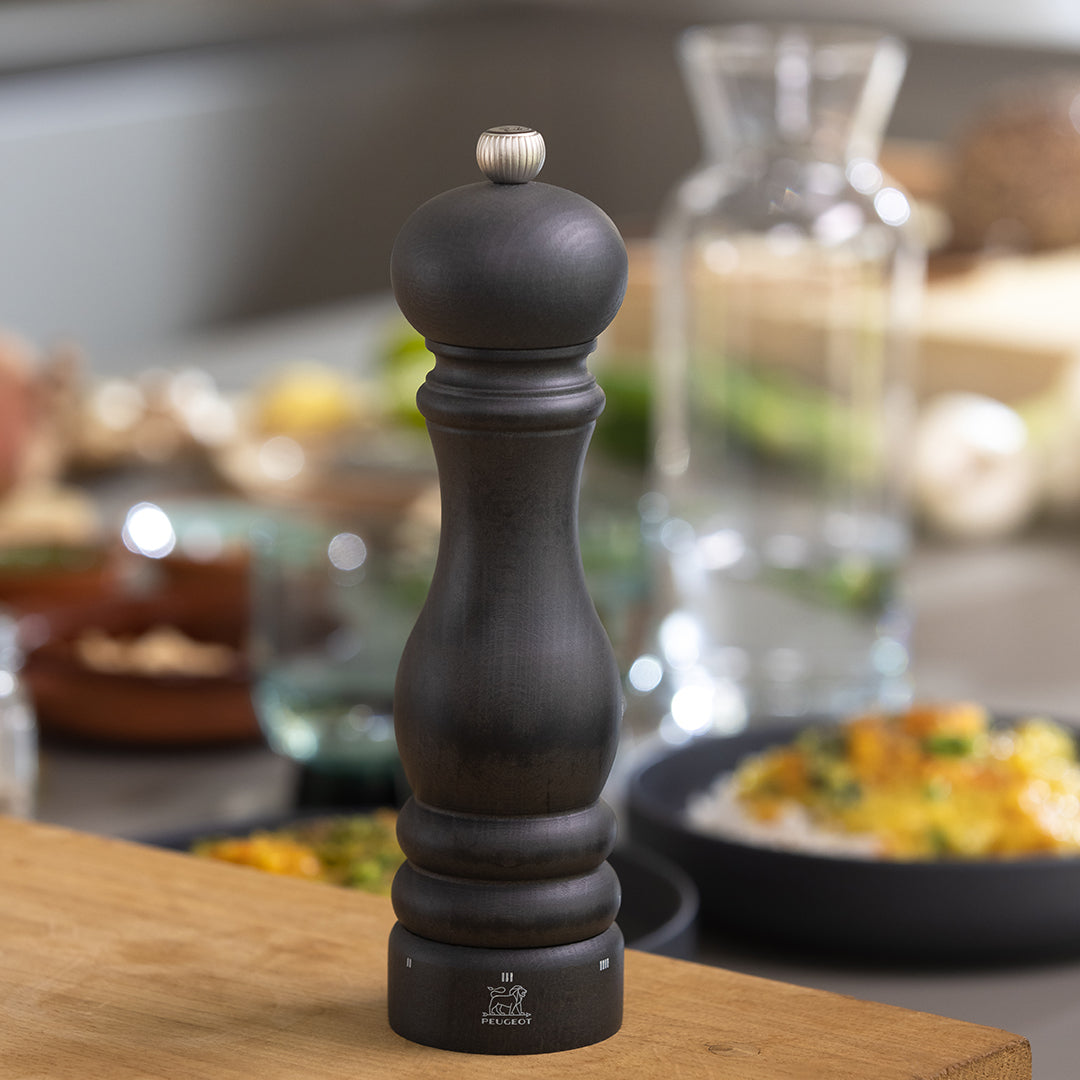 Peugeot Graphite Wooden Salt Mill