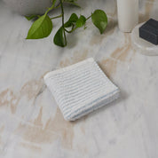 Sullivan Washcloth, Sterling Blue