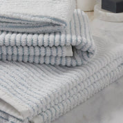 Sullivan Washcloth, Sterling Blue