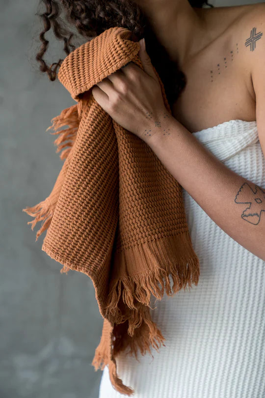 Ella Waffle Hand Towel, Sedona