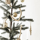 Natural Wood Bead Garland