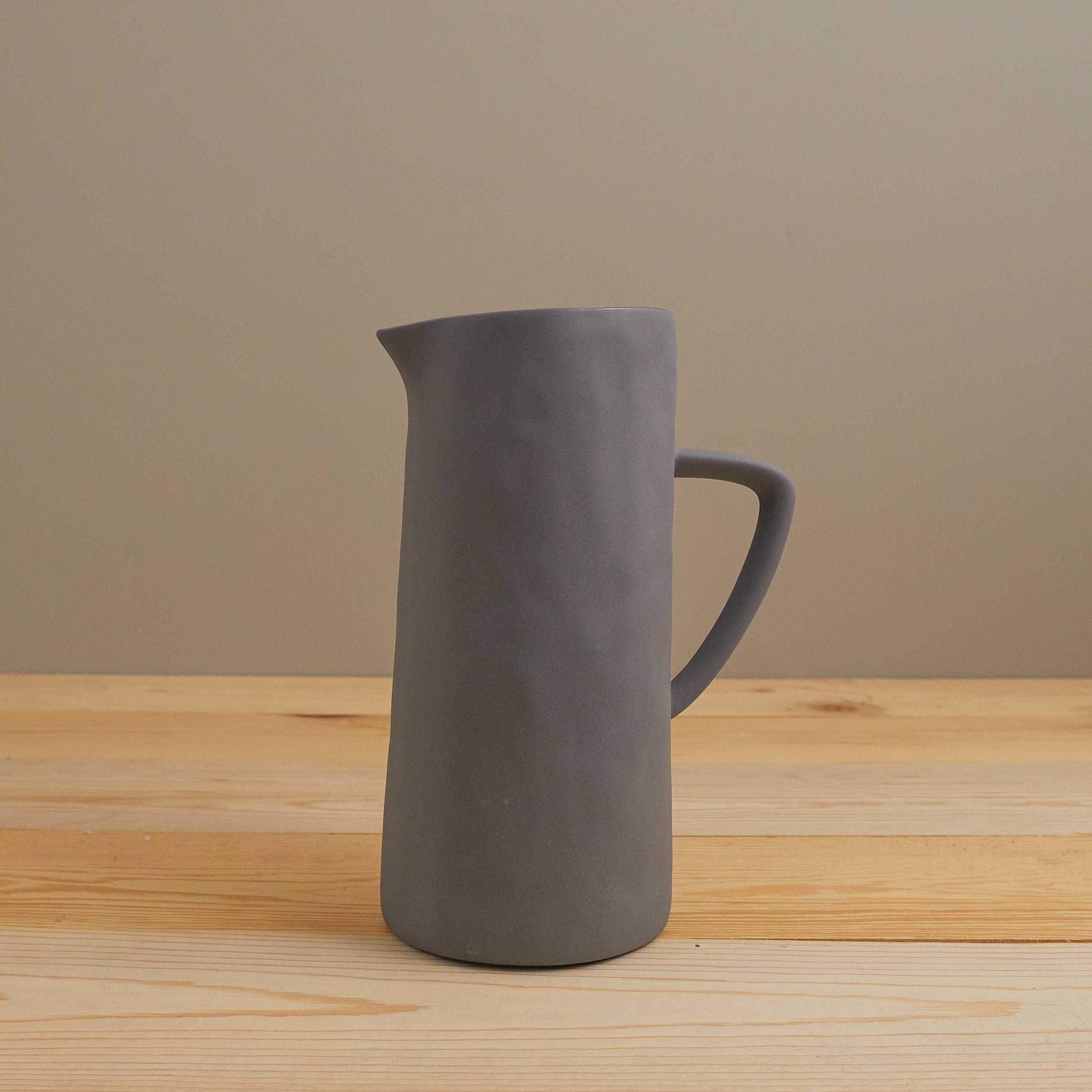 Tam Stoneware Pitcher, Slate