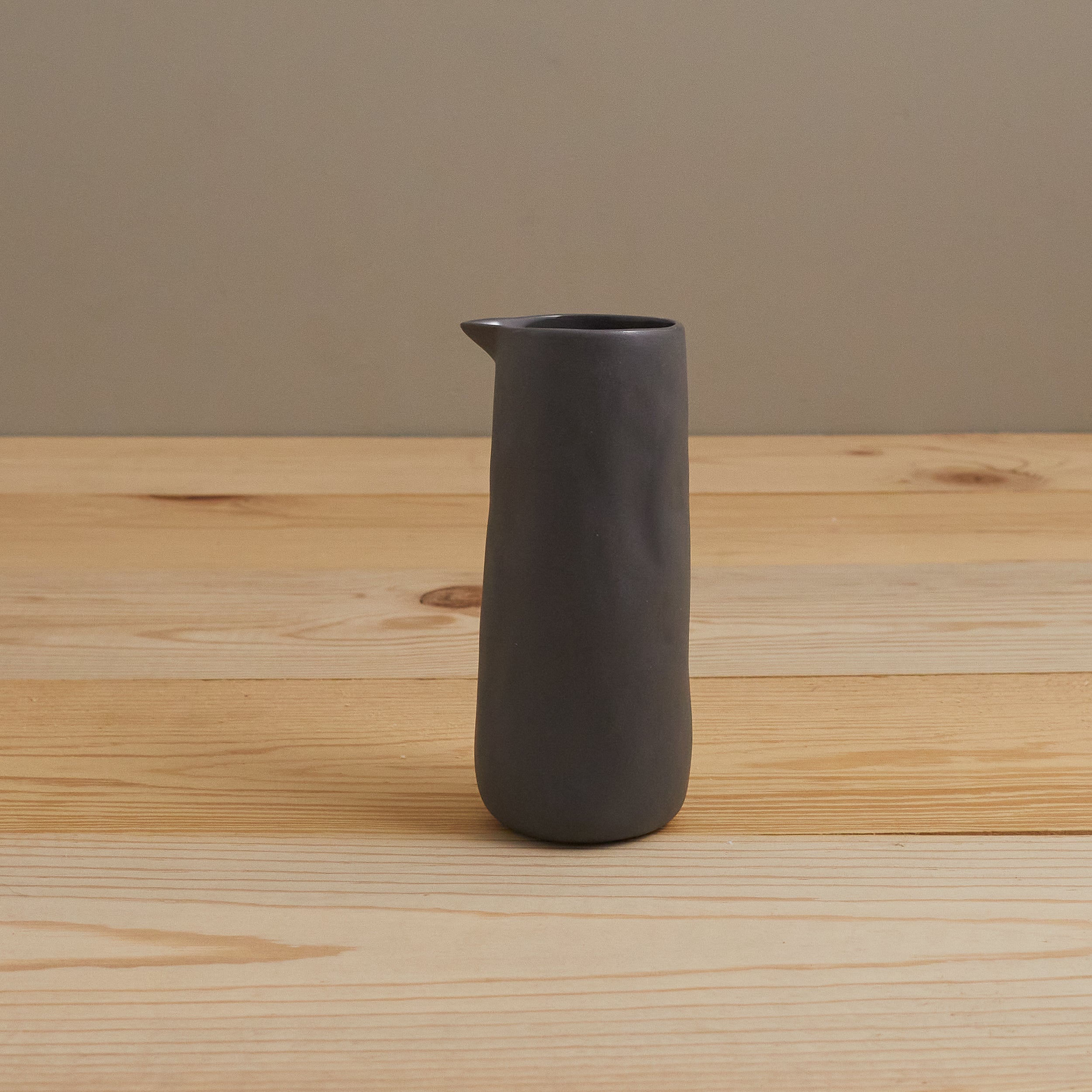 Tam Stoneware Pouring Carafe, Slate