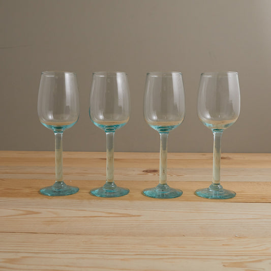 Premium Recycled White Wine Glass, Set of 4